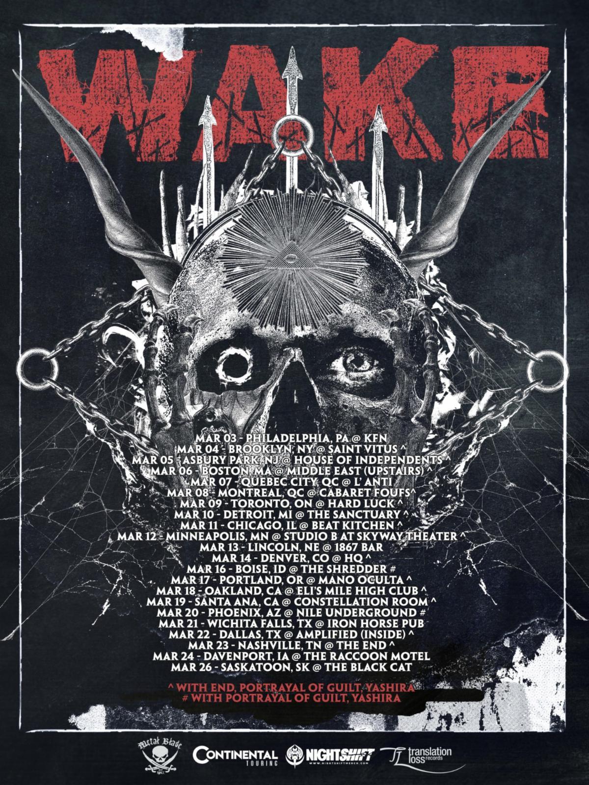 WAKE: Canadian Extreme Metallers Prepare For North American Tour