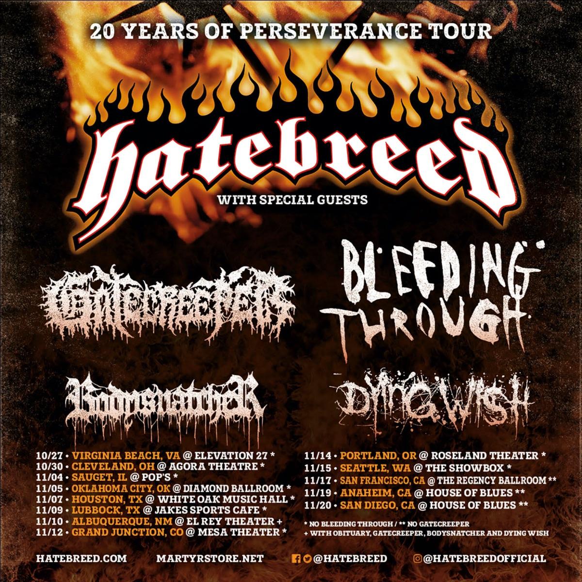 Hatebreed tour 2