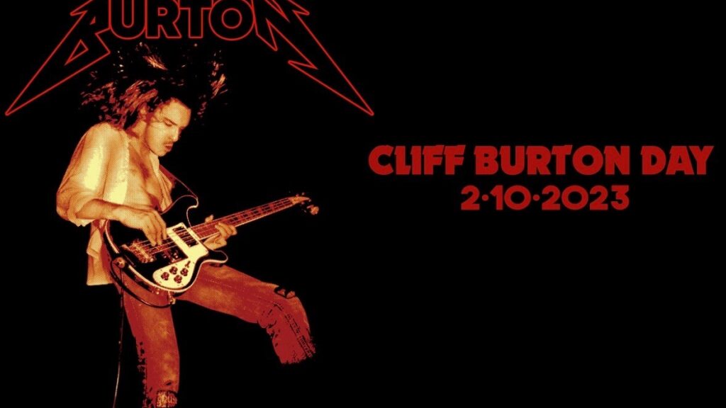 Cliff Burton Day February 10, 2023 – Celebrate with us on YouTube Live