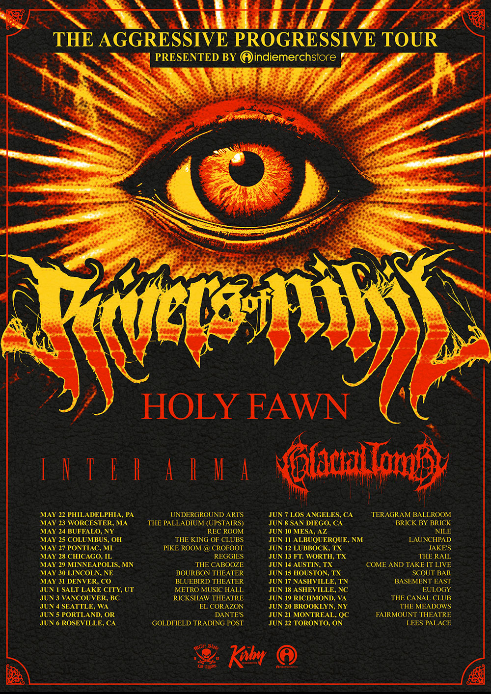 Rivers of Nihil Announces North American Headlining