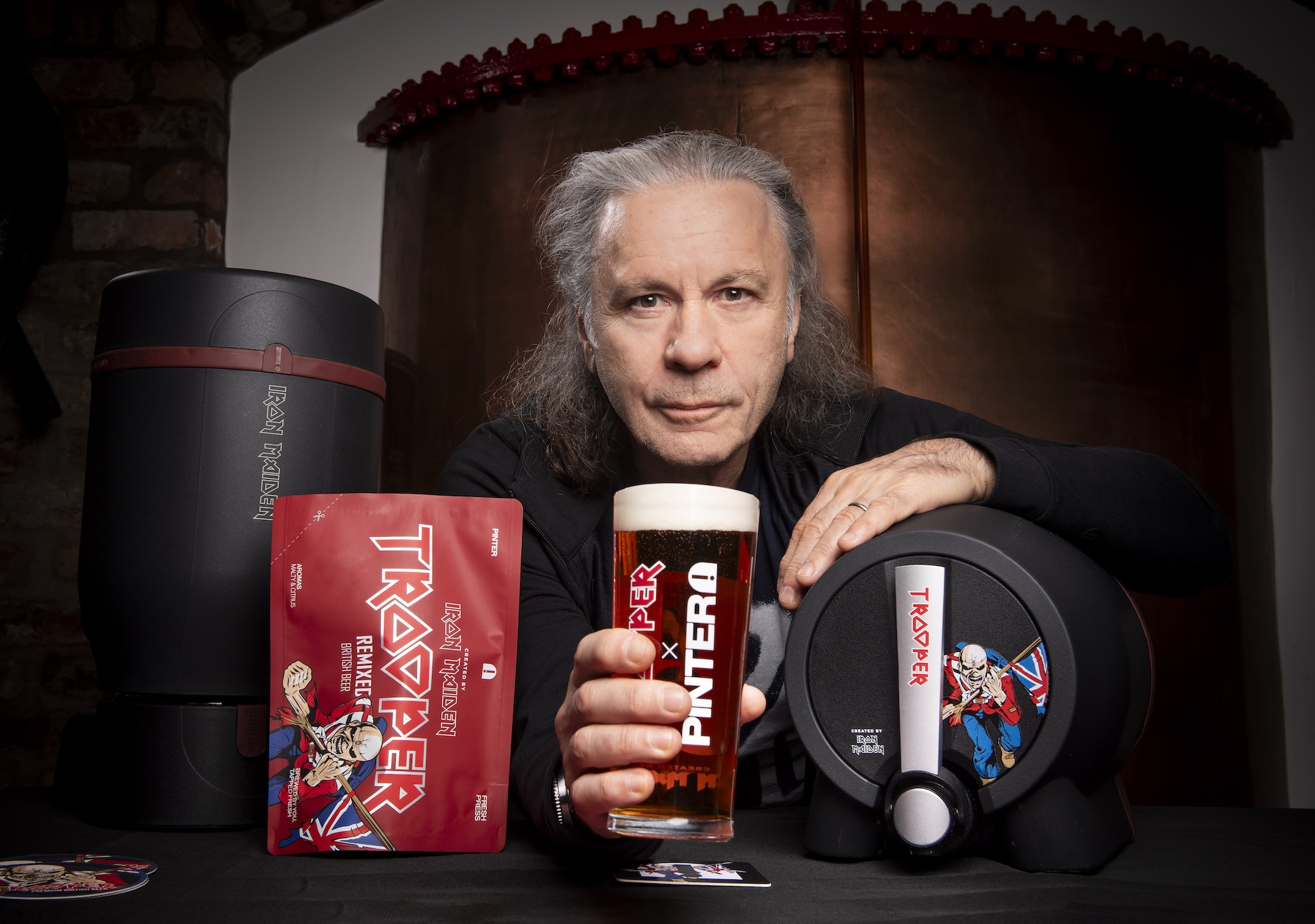 Brew Like a Beast: Iron Maiden and Pinter Launch Trooper Remixed Home Brewing Kit