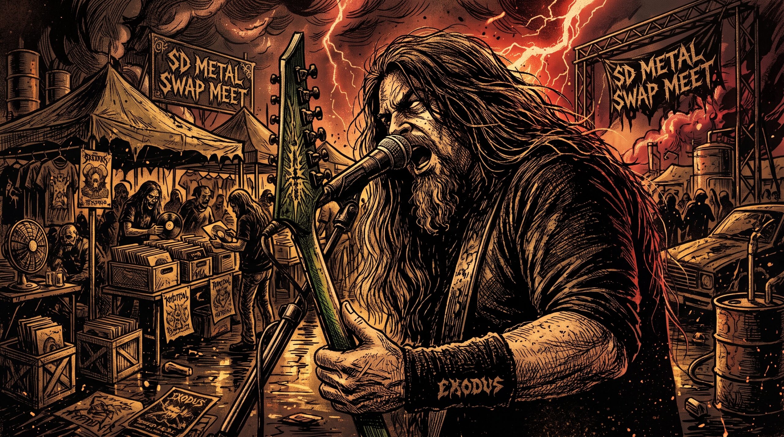 San Diego Metal Swap Meet 2026 Recap: Rain, Beer & Metal at Fall Brewing