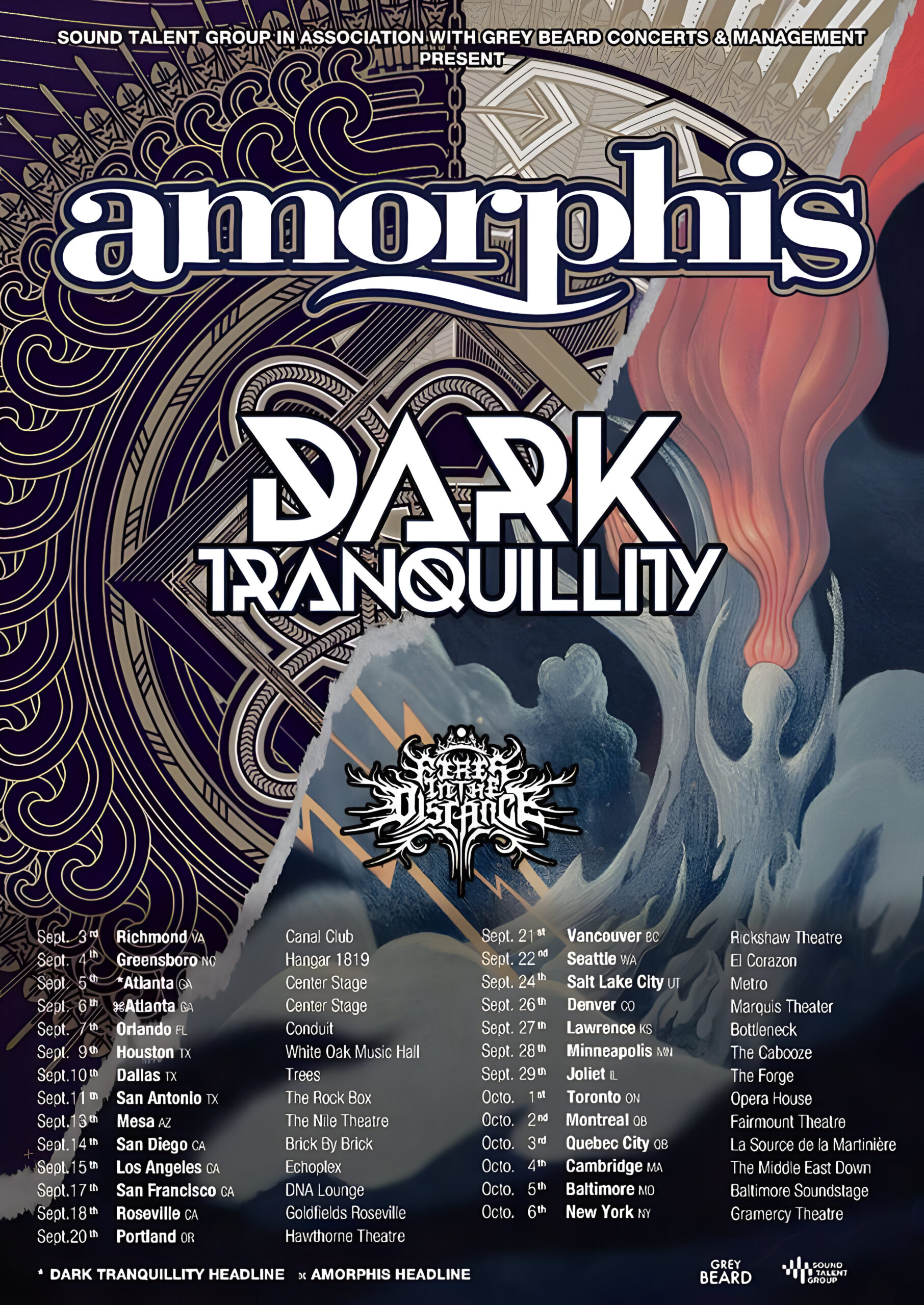 AMORPHIS with Dark Tranquillity