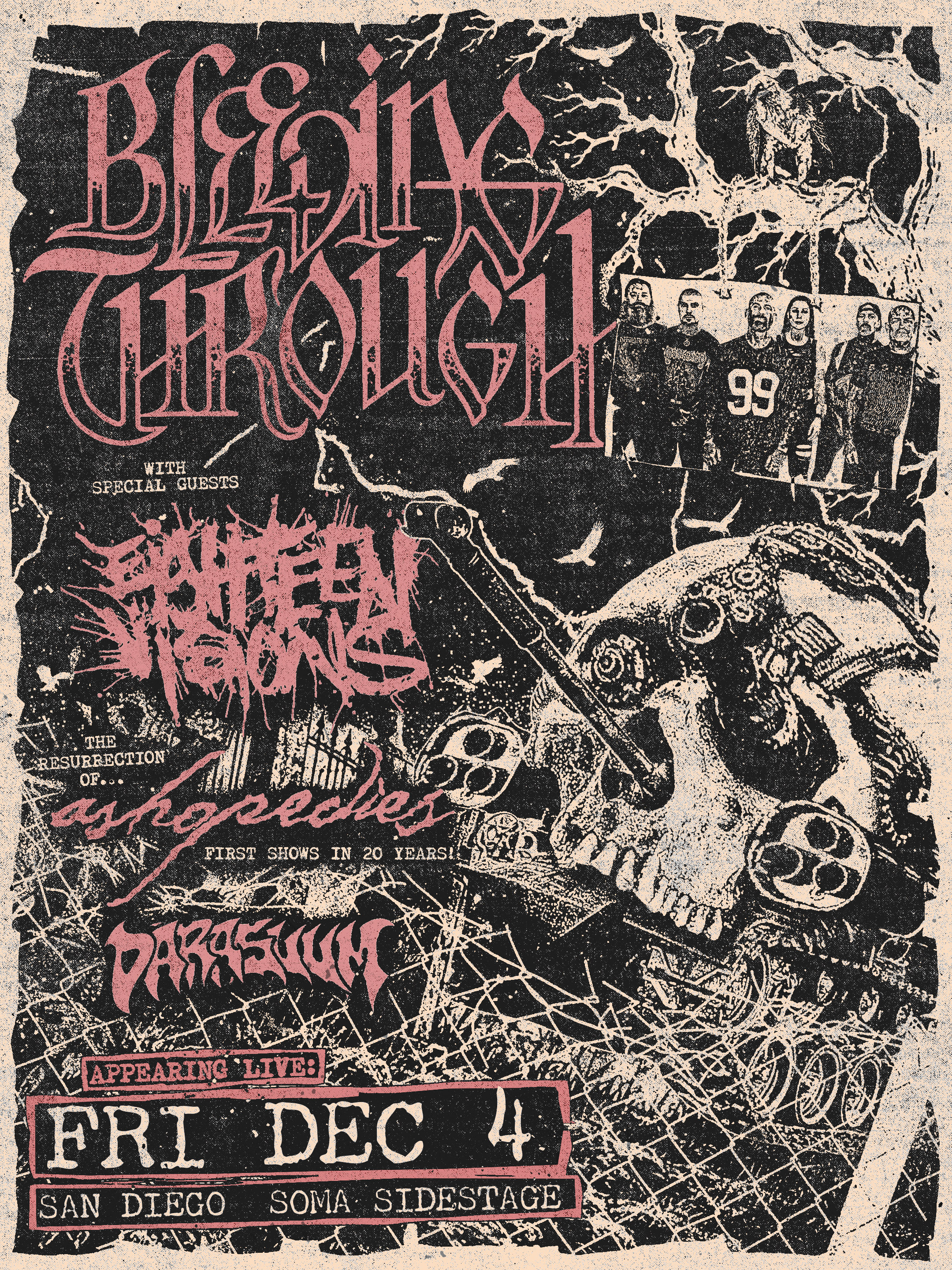 Bleeding Through with 18 Visions, As Hope Dies, Darasuum