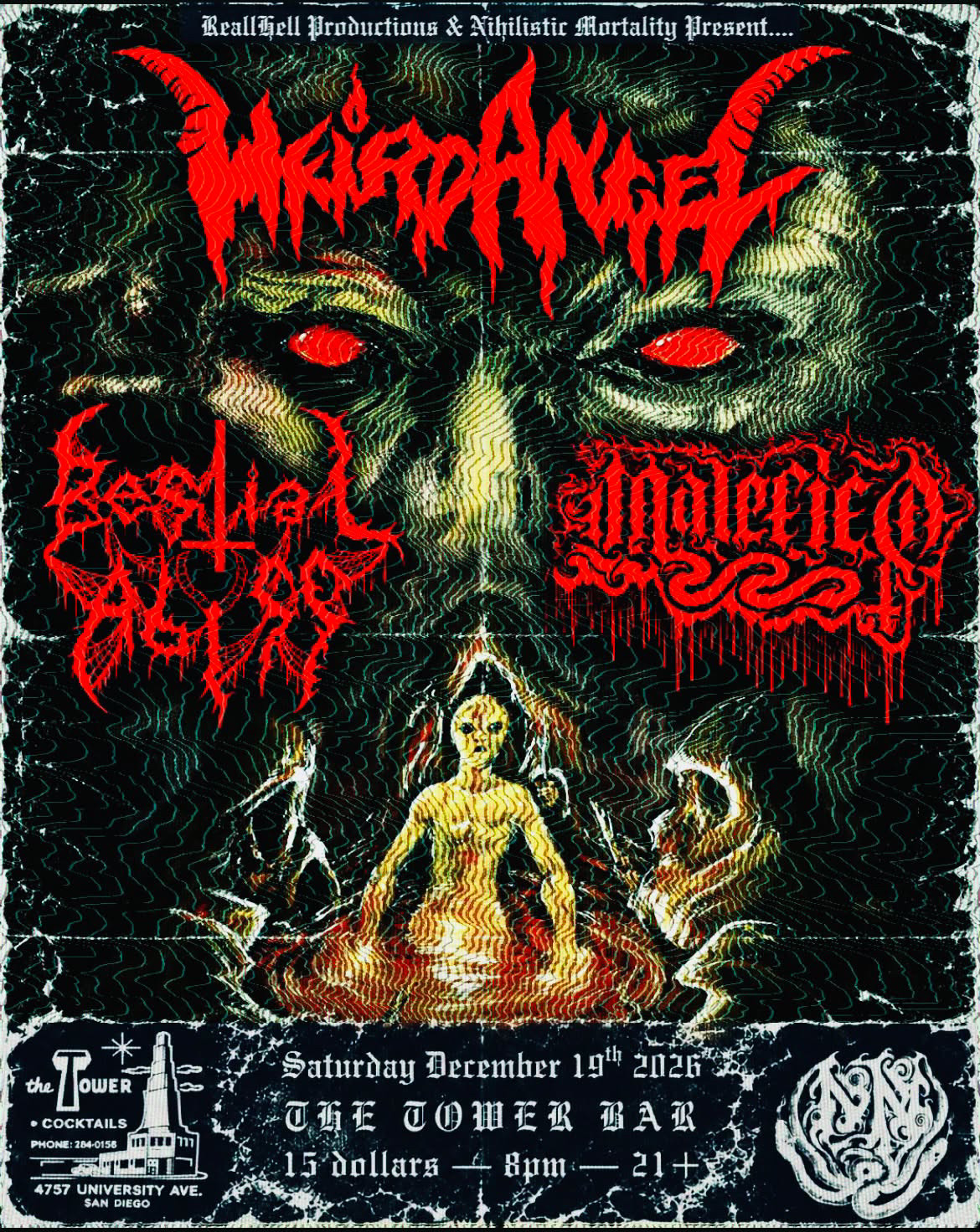 Weird Angel with Bestial Abyss, Malefico